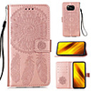 Case For Xiaomi Poco X3 NFC / Mi 10 Lite 5G / Mi 10 Youth 5G / Redmi Note 9 / Redmi Note 9S / Redmi Note 9 Pro Max Card Holder Flip Magnetic Full Body Cases Solid Colored Feathers PU Leather