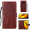Case For Xiaomi Poco X3 NFC / Mi 10 Lite 5G / Mi 10 Youth 5G / Redmi Note 9 / Redmi Note 9S / Redmi Note 9 Pro Max Card Holder Flip Magnetic Full Body Cases Solid Colored Feathers PU Leather