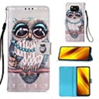 Case For Xiaomi Poco X3 NFC / Redmi K20 Pro / Redmi K20 / Mi 10 Lite 5G / Mi 10 Youth 5G Card Holder Flip Magnetic Full Body Cases Animal Cartoon PU Leather
