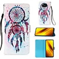 Case For Xiaomi Poco X3 NFC / Redmi K20 Pro / Redmi K20 / Mi 10 Lite 5G / Mi 10 Youth 5G Card Holder Flip Magnetic Full Body Cases Feathers PU Leather