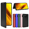 Case For Xiaomi Poco X3 NFC Card Holder / Shockproof / Magnetic Full Body Cases Lines / Waves / Solid Colored TPU / PC