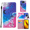 Case For Xiaomi Poco X3 NFC Card Holder Flip Magnetic Full Body Cases Heart sky PU Leather