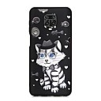 Case For Xiaomi Poco X3 NFC Frosted Pattern Back Cover Animal TPU Soft Xiaomi Pocophone F1 Mi Note 10 Lite Redmi 9 9A 9C Prime Note 9 Pro Max Note 8T 10X K30