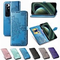 Case For Xiaomi Poco X3 NFC Mi 10 Ultra Wallet Card Holder with Stand Full Body Cases Solid Colored PU Leather Case For Redmi 9A 9C Redmi 10X Pro 5G Note 9 Pro Mi Note 10 Lite Poco F2 Pro K30 Pro Zoom