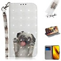 Case For Xiaomi Poco X3 NFC Wallet Card Holder with Stand Full Body Cases Dog PU Leather Xiaomi Mi 10 Ultra Note 10 Lite CC9 Pro Redmi 9A 9C Prime Note 8T Note 9 Pro Max 10X
