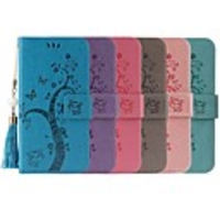 Case For Xiaomi Poco X3 NFC Wallet Card Holder with Stand Full Body Cases Solid Colored Tree PU Leather Xiaomi Note 10 CC9 Pro Mi 10 Ultra Lite Redmi 9A 9C 9 Prime Note 9S Note 8T 9 Pro Max 10X