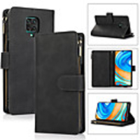 Case For Xiaomi Redmi 9A 9C Redmi Note 9S Redmi Note 8 PRO 8T 8 Redmi Note 7 Redmi Note 7 Pro Redmi 7A Redmi K30 Redmi 10X Card Holder Flip Magnetic Full Body Cases Solid Colored PU Leather