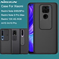 Case For Xiaomi Redmi K30 / Xiaomi Mi 10 / Xiaomi Mi 10Pro Shockproof Back Cover Lines / Waves / Solid Colored TPU / PC