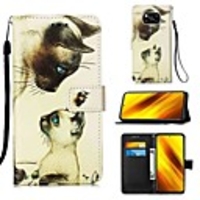 Case For Xiaomi Redmi Note 8 / Redmi Note 8 Pro / Redmi Note 8T Wallet / Card Holder / with Stand Full Body Cases Animal PU Leather