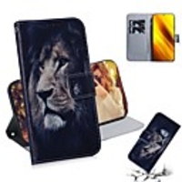Case For Xiaomi Redmi Note 8 / Redmi Note 8 Pro / Xiaomi CC9 Pro Wallet / Card Holder / with Stand Full Body Cases Animal PU Leather