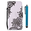 Case For Xiaomi Redmi Note 8 Pro / Redmi Note 8 / Redmi Note 7 Pro Wallet / Card Holder / with Stand Black Flower PU Leather / TPU for Redmi Note 7 / Redmi 8 / Redmi 8A / Mi CC9 / Mi CC9e