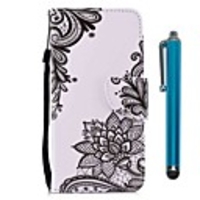 Case For Xiaomi Redmi Note 8 Pro / Redmi Note 8 / Redmi Note 7 Pro Wallet / Card Holder / with Stand Black Flower PU Leather / TPU for Redmi Note 7 / Redmi 8 / Redmi 8A / Mi CC9 / Mi CC9e