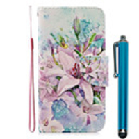Case For Xiaomi Redmi Note 8 Pro / Redmi Note 8 / Redmi Note 7 Pro Wallet / Card Holder / with Stand Lily PU Leather / TPU for Redmi Note 7 / Redmi 8 / Redmi 8A / Redmi K20 / Mi CC9 / Mi CC9e