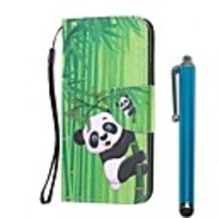Case For Xiaomi Redmi Note 8 Pro / Redmi Note 8 / Redmi Note 7 Pro Wallet / Card Holder / with Stand panda bamboo PU Leather / TPU for Redmi Note 7 / Redmi 8 / Redmi 8A / Redmi K20 / Mi CC9 / Mi CC9e
