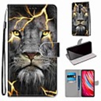 Case For Xiaomi Redmi Note 8 Pro / Redmi Note 8 / Redmi Note 8T Wallet / Card Holder / with Stand Fission Lion PU Leather / TPU for Redmi Note 7 / Mi CC9 Pro / Redmi 8 / Redmi K30 / Redmi 8A