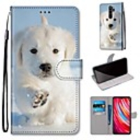 Case For Xiaomi Redmi Note 8 Pro / Redmi Note 8 / Redmi Note 8T Wallet / Card Holder / with Stand Snow Dog PU Leather / TPU for Redmi Note 7 / Mi CC9 Pro / Redmi 8 / Redmi K30 / Redmi 8A