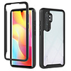 Case For Xiaomi Redmi Note 8 Pro / Redmi Note 9 / Mi Note 10 Lite Shockproof Back Cover Lines / Waves TPU / PC