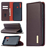 Case For Xiaomi Redmi Note 8T / Redmi Note 9 / Redmi Note 9 Pro Wallet / Card Holder / Shockproof Full Body Cases Solid Colored Genuine Leather
