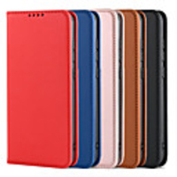Case For Xiaomi Redmi Note 8T Note 8 Pro Note 8 K20 Pro K20 Note 7S Note 7 Pro Note 7 Xiaomi 9T Pro 9T 10 Youth 5G 10 Lite 9 Pro Card Holder Flip Full Body Cases Solid Colored PU Leather