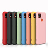 Case For Xiaomi Redmi Note 9 / Mi 10 / Redmi Note 8 Shockproof / Dustproof Back Cover Solid Colored Silica Gel