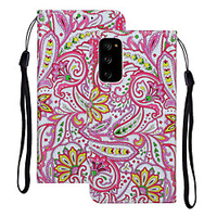 Case For Xiaomi Redmi Note 9 Pro / Redmi Note 8 / Xiaomi Redmi 7 Shockproof Full Body Cases Flower PU Leather / TPU