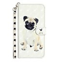 Case For Xiaomi Redmi Note 9 Pro Redmi 9 Redmi 9A Wallet Card Holder with Stand Full Body Cases Pug PU Leather TPU for Redmi 9C Mi Note 10 Lite