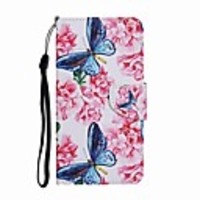 Case For Xiaomi Redmi Note 9 Redmi Note 8 Redmi Note 9 Pro Wallet Card Holder with Stand Full Body Cases Butterfly Flower PU Leather TPU for Mi 10 Mi 10 Lite Redmi Note 8 Pro Redmi 9