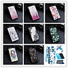 Case For Xiaomi scene map Redmi 9 9A 9C Note 9 Note 9 Pro Love painted PU leather material card holder lanyard all-inclusive anti-fall mobile phone case HX