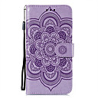 Case For Xiaomi Xiaomi CC9 / Xiaomi CC9e / Xiaomi CC9 Pro Card Holder / Flip / Magnetic Full Body Cases Solid Colored / Flower PU Leather