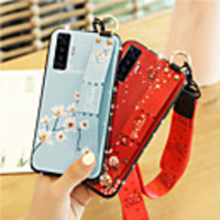 Case For Xiaomi Xiaomi CC9e / Redmi K30 / Redmi 10X 5G Shockproof Back Cover Tree / Flower TPU