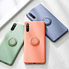 Case For Xiaomi Xiaomi Mi 10 / Xiaomi Mi 10Pro Ring Holder Back Cover Solid Colored Silicone / Metal