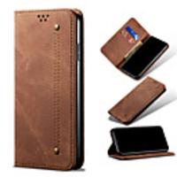 Case For Xiaomi Xiaomi Mi 9 / Xiaomi Mi 9T / Xiaomi Mi 9T Pro Wallet / Card Holder / Flip Full Body Cases Solid Colored PU Leather