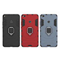 Case For Xiaomi Xiaomi Mi Play / Xiaomi Mi Max 3 / Xiaomi Mi Max 2 Shockproof / Ring Holder Back Cover Armor Hard PC / Xiaomi Mi 6
