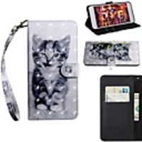 Case For Xiaomi Xiaomi Pocophone F1 / Redmi Note 8 / Redmi Note 8 Pro Wallet / Card Holder / with Stand Full Body Cases Animal PU Leather