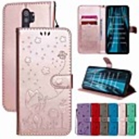 Case For Xiaomi Xiaomi Pocophone F1 / Xiaomi Redmi 6 Pro / Xiaomi Redmi Note 7 Wallet / Card Holder / with Stand Full Body Cases Solid Colored / Animal PU Leather / TPU