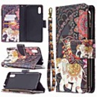 Case For Xiaomi Xiaomi Redmi 7 / Redmi Note 7 / Redmi Note 7 Pro Wallet / Card Holder / with Stand Full Body Cases Animal / Flower PU Leather / TPU