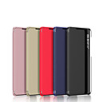 Case For Xiaomi Xiaomi Redmi 9 9A 9C 7 7A 8A Note 8T Note 7 Pro Note 7 Note 7S Xiaomi Mi CC9E CC9 Flip Full Body Cases Solid Colored PU Leather TPU