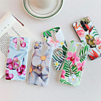 Case For Xiaomi Xiaomi Redmi Note 5 / Xiaomi Redmi Note 6 / Redmi Note 7 Ring Holder / IMD / Pattern Back Cover Flower TPU