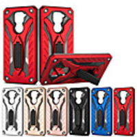 Case For Xiaomi Xiaomi Redmi Note 5 / Xiaomi Redmi Note 6 / Xiaomi Redmi 7 Shockproof / with Stand Back Cover Solid Colored / Armor TPU / PC