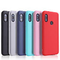 Case For Xiaomi Xiaomi Redmi Note 5 Pro / Xiaomi Redmi Note 6 / Xiaomi Redmi Note 7 Ultra-thin / Frosted Back Cover Solid Colored Soft TPU / Xiaomi Redmi Note 4X