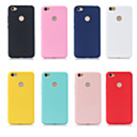 Case For Xiaomi Xiaomi Redmi Note 5A / Xiaomi Redmi Note 5 Pro / Xiaomi Redmi Note 6 Frosted Back Cover Solid Colored Soft TPU / Xiaomi Redmi Note 4X