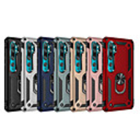 Case For Xiaomi Xiaomi Redmi Note 7 / Xiaomi Redmi Note 7 Pro / Xiaomi Mi 9T Shockproof / Ring Holder Back Cover Solid Colored TPU / PC
