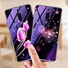 Case For Xiaomi Xiaomi Redmi Note 7 / Xiaomi Redmi Note 7 Pro / Xiaomi Redmi 7 Pattern Back Cover Animal / Flower Hard Tempered Glass