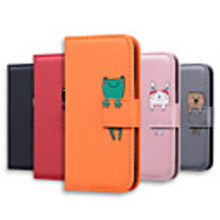 Case For Xiaomi Xiaomi Redmi Note 9s 9 Pro Max 9 Pro 9 8 Pro 8 7 8T Xiaomi Redmi K30 Pro K30 K20 7A 8A Xiaomi Note 10 10Pro CC9 Pro Card Holder Flip Full Body Cases Solid Colored Cartoon PU Leather
