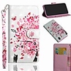 Case For Xperia L4 / Sony L3 / Xperia XA3 Wallet Card Holder with Stand Full Body Cases Tree Cat PU Leather TPU for Xperia 5 Xperia XA2 Xperia XZ3 Xperia XZ2