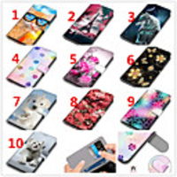 Case For ZTE ZTE Axon 11 5G / ZTE Blade A3 2020 / ZTE Blade A7 2020 Wallet / Card Holder / Shockproof Full Body Cases Animal / Cartoon / Flower PU Leather / TPU