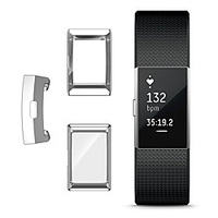 Case with Band For Fitbit Charge 2 Plastic Compatibility Fitbit miniinthebox