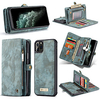 CaseMe Leather Case For Apple iPhone 11 / iPhone 11 Pro / iPhone 11 Pro Max Wallet / Card Holder / Shockproof Full Body Cases Solid Colored PU Leather