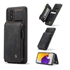 CaseMe Leather Wallet Phone Case For Samsung Galaxy S21 Ultra S21 Plus S20 Ultra Note 20 Ultra A72 A52 A71 A51 Zipper Wallet Case with RFID Blocking Double Magnetic Clasp Back Cover miniinthebox