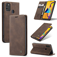 CaseMe New Retro Business Leather Magnetic Flip Case For Samsung Galaxy A91 / A81 / A71 / A51 With Wallet Card Slot Stand For Samsung Galaxy M30S / S20 / S20 Plus / S20 Ultra Case Cover miniinthebox